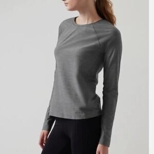 Athleta Ultimate Textured Train Top Women's XS Gray